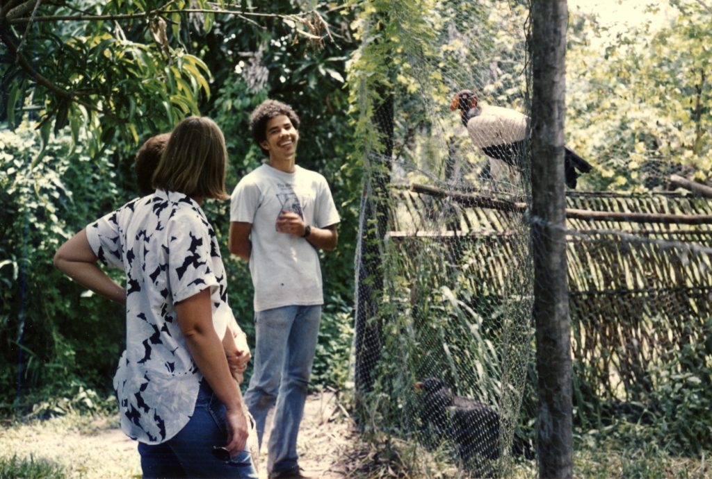 [at Belize Zoo]