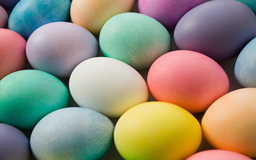 [colored eggs]